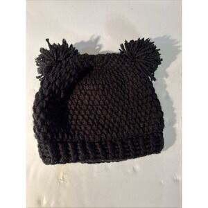 Adult / Kids Cute Fox Ears Cat Ear Hat Crochet‎ Handmade Knitted Warm Beanie